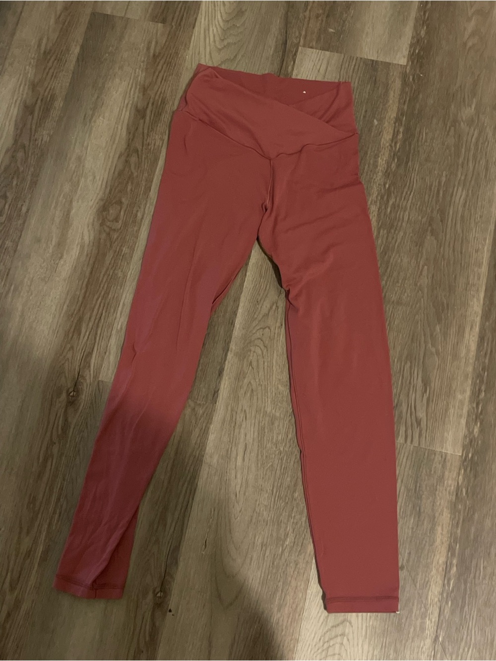 aerie Crossover High-Waist Leggings - Rust